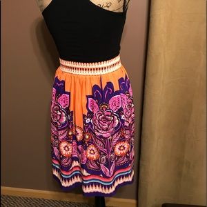 Edmé & Esylte  Anthropology Beautiful Skirt Sz 2